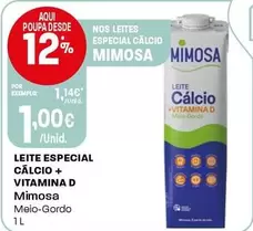 Mimosa - Leite Especial Calcio + Vitamina D