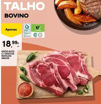 angus - Vazio Alto C/Osso De Novilho Angus