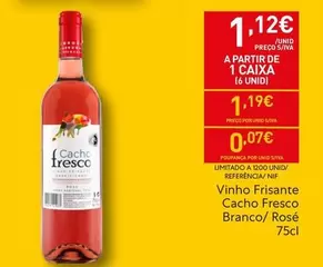 cacho fresco - Vinho Frisante