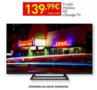 Tv Led Infinition 40°