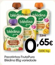 blédina - Pacotinhos Frutapura