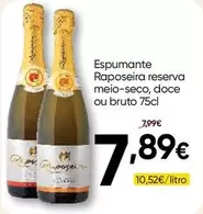 Raposeira - Espumante Reserva Meio-seco, Doce Ou Bruto
