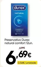 Durex - Preservativo Natural Comfort