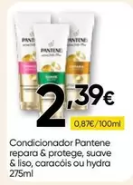 Pantene - Condicionador Repara & Protege, Suave & Liso, Caracois Ou Hydra