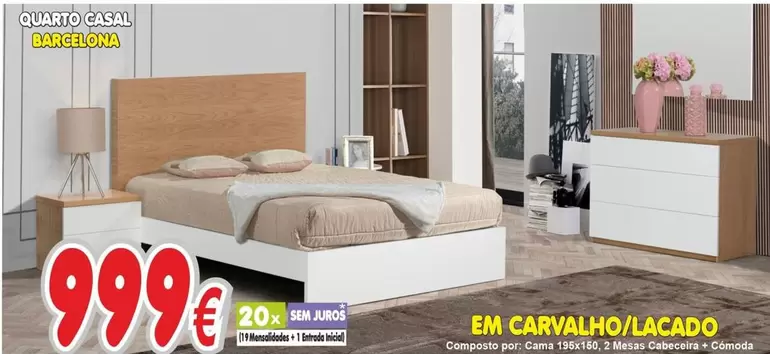 Em Carvalho/lacado