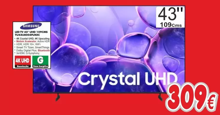 LG - Led Crystal Uhd 43"