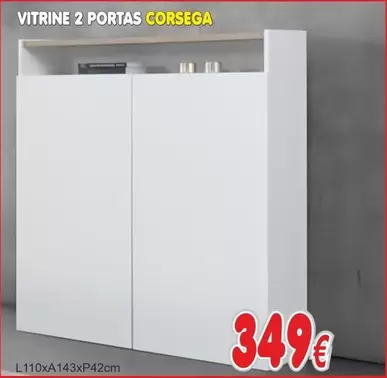 Corsega - Vitrine 2 Portas Corseca