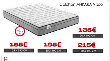 Colchón Ankara Visco