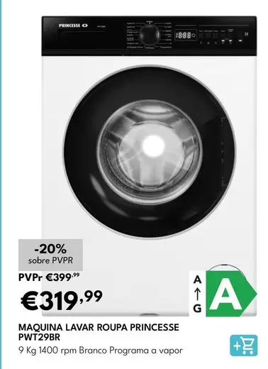 Princesse - Maquina Lavar Roupa PWT29BR