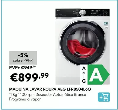 AEG - Maquina Lavar Roupa LFR8504L6Q