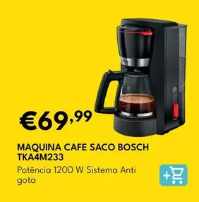 Bosch - Maquina Cafe Saco TKA4M233