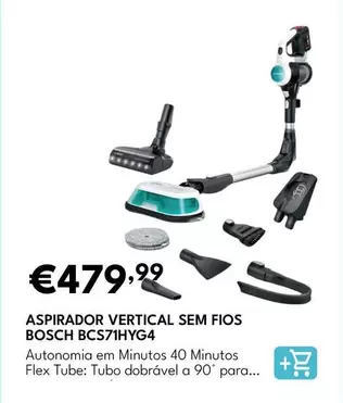 Bosch - Aspirador Vertical Sem Fios BCS71HYG4