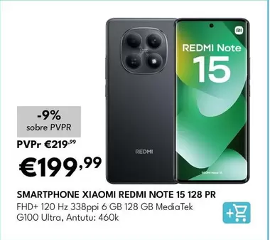 Xiaomi - Smartphone Redmi Note 15 128 PR