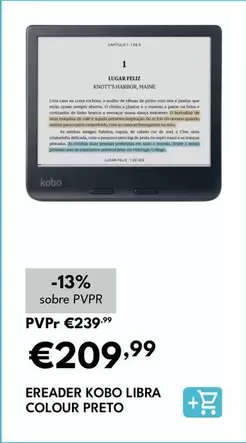 Kobo - Ereader Libra Colour Preto