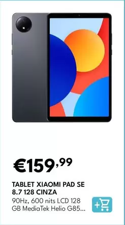 Xiaomi - Tablet PAD SE 8.7 128 Cinza