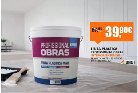 Barbot - Tinta Plástica Profissonal