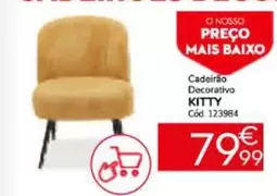 Cadeirao Decorativo Kitty