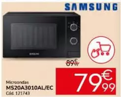 Samsung - Microondas MS20A3010AL/EC