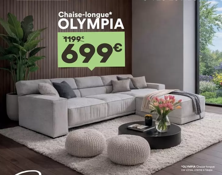 Chaise-longue Olympia