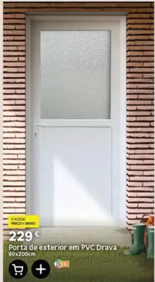 Porta De Exterior Em Pvc Drava