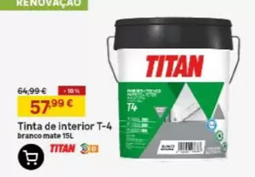 Titan - Tinta De Interior T-4