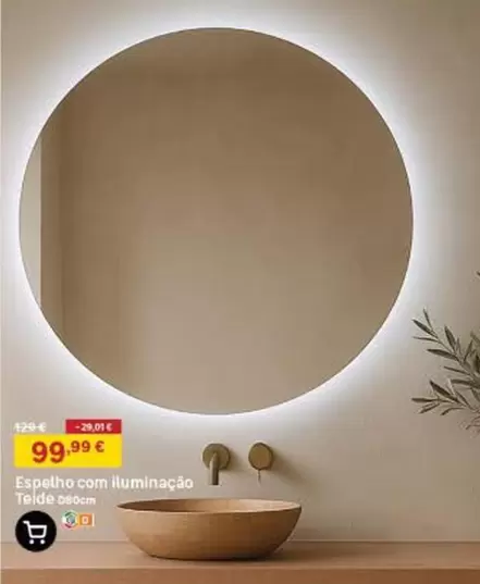 .Com - Espelho Com Iluminación