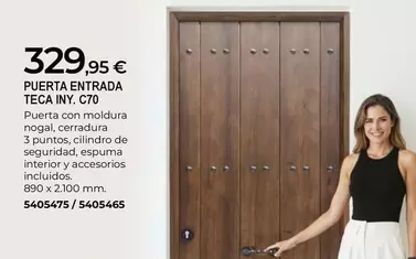 Puerta Entrada TECA IN Y C70