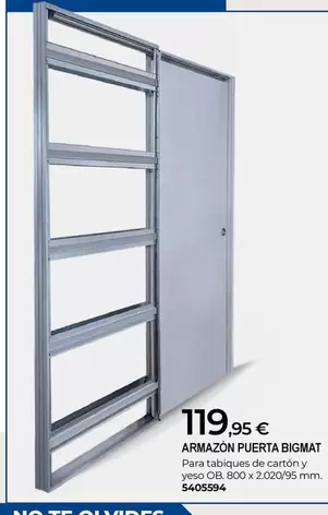 OB - Armazón Puerta Bigmat