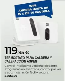 Control - Termostato Para Caldera Y Calefacción Aspen