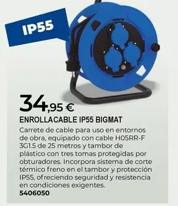 Enrollacables Ip55 Bigmat