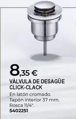 Valvula De Desague Click-Clack