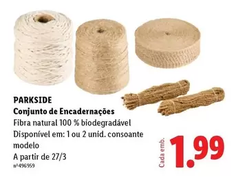 parkside - Parkside Conjunto De Encadernaçoes