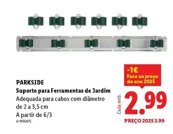 parkside - Suporte Para Ferramentas De Jardim