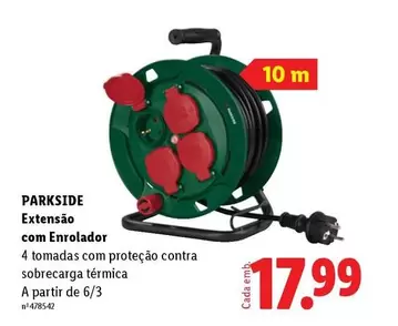 parkside - Parkside Extensão Com Enrolador