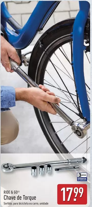 Ride & 60" Chave De Torque