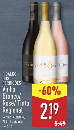 Encosta das Perdizes - Vinho Branco/Rose/Tinto Regional