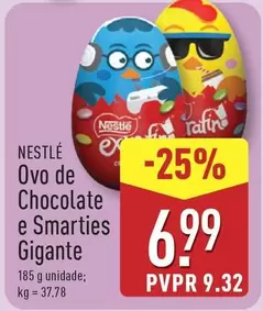 Nestle - Ovo De Chocolate E Smarties Gigante