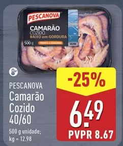 Pescanova - Camarão Cozido