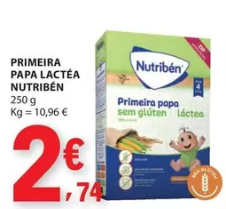 nutribén - Primeira Papa Lactea