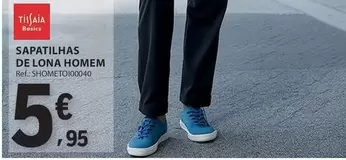 Sapatilhas De Lona Homem