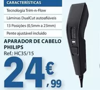 Philips - Aparador De Cabelo