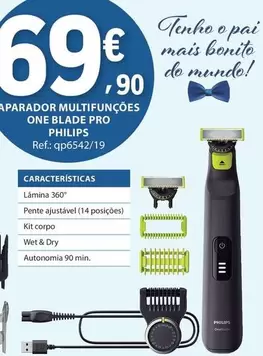 Philips - Aparador Multifunções One Blade Pro
