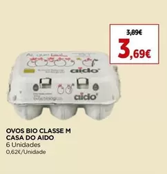 Casa Do Aido - Ovos Bio Classe M 