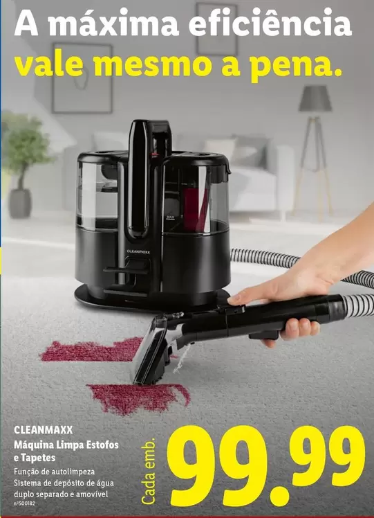 Max - Máquina Limpe Estófes + Tapetes