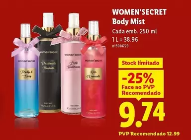 women'secret - Body Mist