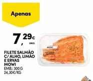 Filete Salmão C/alho, Limão E Ervas