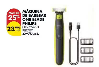Philips - Maquina De Barbear One Blade