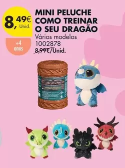 Mini -  Peluche Como Treinar O Seu Dragão