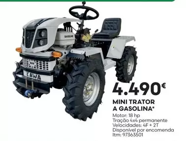 A+ - Mini Trator A Gasolina