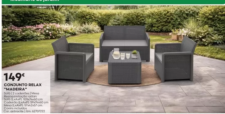 madeira - Conjunto Relax